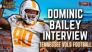 Dominic Bailey Interview + Recruiting Momentum | Tennessee Vols Football