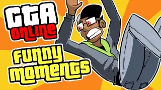 GTA 5 Online Funny Moments - HIGHEST POOL DIVE