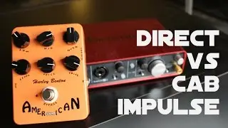 Joyo American Sound Direct VS Cab Impulse  - test