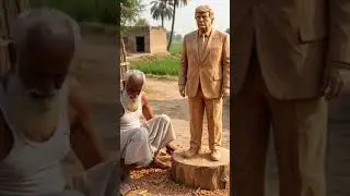 Trump statue Ai animation #animation #aishorts #ai