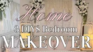 NEW!! 3 DIY BEDROOM MAKEOVER~LOVE SHACK FANCY~SHABBY CHIC 🎀 Olivias Romantic Home