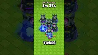 Super YETI vs All Defence 😱 watch till end #coc #shorts #clashofclans #clashroyale