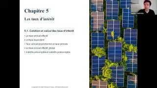 Finance d'entreprise - Chapitre 5 (1/2)
