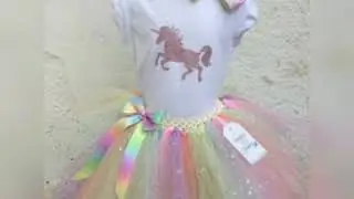 10 unicorn birthday party dresses//dress your daughters in these pretty dresses