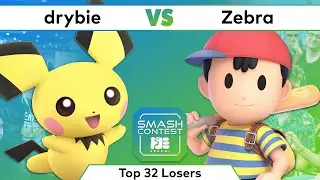Smash Contest: DoKomi 2023 - SSP | drybie (Pichu) Vs. Zebra (Ness) - Top 32 Losers