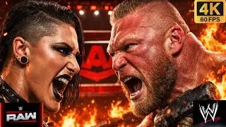 WWE Wrestling Brock Lesnar Vs Rhea Ripley Extreme Rules #wwe2k25 #wwe #ps5 #games #shorts #gaming