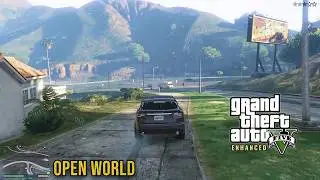 GTA 5 Enhanced 🌍 Relaxing Open World Gameplay | RTX 4050 | Mountains, City & Highways 🚗