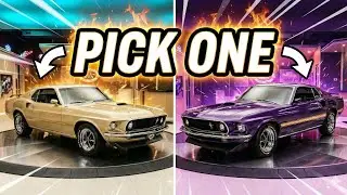 Pick Your Favorite Color! 1969 Ford Mustang Mach 1 🇺🇸