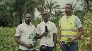 Visite du projet agricole de l'ONG Ndeko Events à Kasangulu.
