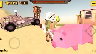 BLOCKAPOLYPSE&trade; Zombie Shooter: Old Joe is the Guardian of Farm | Save Farm and Feed the Survivals