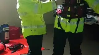 Water rescue techniques.