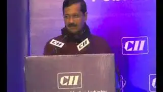 Arvind Kejriwal Addressing At CII