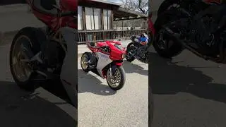 #Mv Agusta #motorcyclelife #ducati #ducatistagram #hondacbr1000 #yamahamt10 #ducativ2