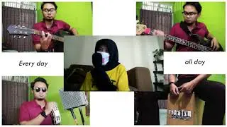 【Adhiew x Inas】Blackpink - Whistle [Acoustic Cover]