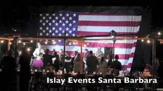 Kabuki Drop using Rental Solenoid System - American Flag Drop for Islay Events