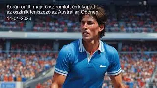Kor&aacute;n &ouml;r&uuml;lt, majd &ouml;sszeomlott &eacute;s kikapott az osztr&aacute;k teniszező az Australian Openen
