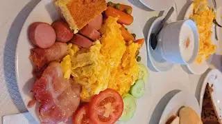 1st day overload breakfast hotel artide  family beach vacation