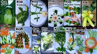 15 Amazing Fruit Carving Ideas @CHauzofCreativity