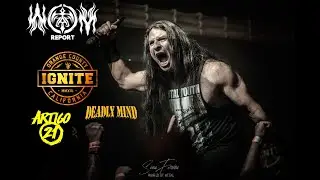 WOM Report - Ignite, Artigo 21, Deadly Mind @ RCA Club, Lisboa - 21.10.22