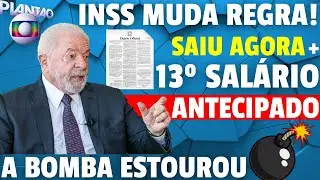 REVIRAVOLTA ANTECIPA&Ccedil;&Atilde;O 13 SAL&Aacute;RIO 1&ordf; PARCELA + COMUNICADO DO INSS URGENTE APOSENTADOS E PENSIONISTA