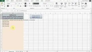 Maintain your Do Not Call list in Excel