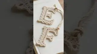 Crochet letters #crochet #crochetletters