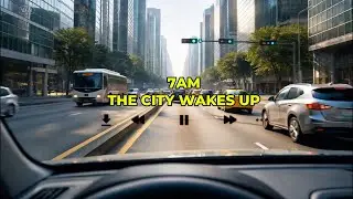 7 AM Morning Commute Driving Music | Bright & Calm Start