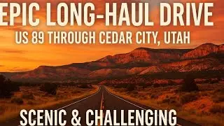 Epic Long-Haul Drive: US 89 Through Cedar City, Utah &ndash; Scenic & Challenging