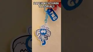 ORIGINAL Paper Keychain Tutorial!