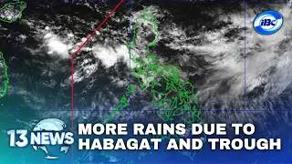 Habagat, Krovanh trough to bring more rains | 13 News