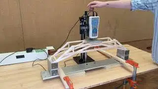 Test 2 of Balsa Wood Bridges @ UNCC Architecture Program Year 3