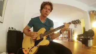 2010 Gibson ES-335 Dot Reissue, Memphis Custom Shop, blonde, flamed, Part1