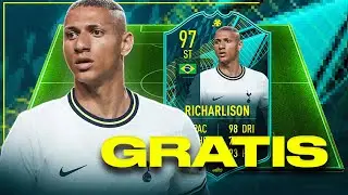 &iexcl;Ha Salido RICHARLISON 97 GRATIS en FIFA 22 y es BRUTAL!