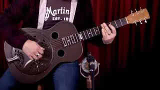 National Scheerhorn S-1 'Weathered Steel' Resonator Guitar