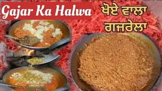 Gajar Ka Halwa Recipe ਖੋਏ ਵਾਲਾ ਗਜਰੇਲਾ