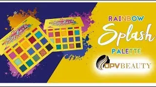 OPV Rainbow Splash Eyeshadow Palette | SWATCHES