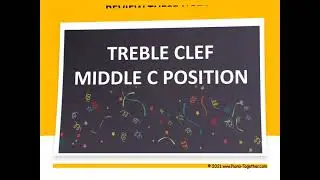 Staff Note Quiz - Treble Clef Middle C Position (Different Note Values)