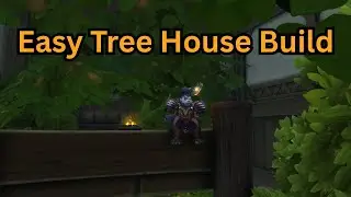 WoW Housing | Tree House Build Guide and Decorating Ideas 🌳 (Basic items for main build)
