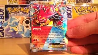 Opening A Volcanion EX Tin - Pokemon TCG