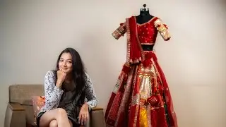 Red vows | Bridal Lehenga Making | Shivani Magdum