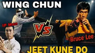 WING CHUN x JEET KUNE DO | Ip Man x Bruce Lee 