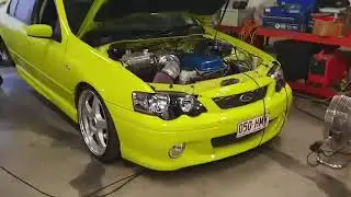 Ford Barra 1000+hp Dyno Run