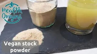 Homemade vegan stock powder (no oil)