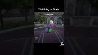 Tricklining on Skate 4.. 👀 #fyp #skate4 #skate #foryoupage #trickline