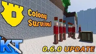 BUILDERS AND DIGGERS UPDATE - Colony Survival 0.6.0 Update Season 2 Episode 10