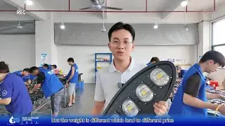 How is LED street light made | LED Street Light Full Mass Production Process