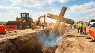 Highway Workers Unearthed a Giant Wooden Cross &mdash; What Happened Next Pointed to Our Lady
