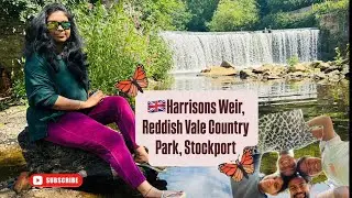 🇬🇧Reddish vale country park-Stockport |summerholidays|2025|HolidaysUk#uktour#tamilinuk #falls