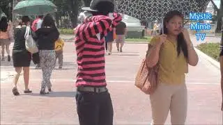 Funny Mystic  Mime Artist Poses Photo ops Mimics in Manila Philippines #magician #comedy