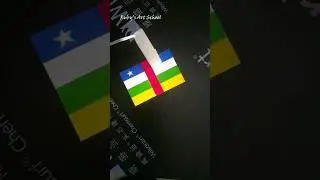 Drawing coloring Central African Republic #satisfying #creative #drawing #painting #art #diy #shorts